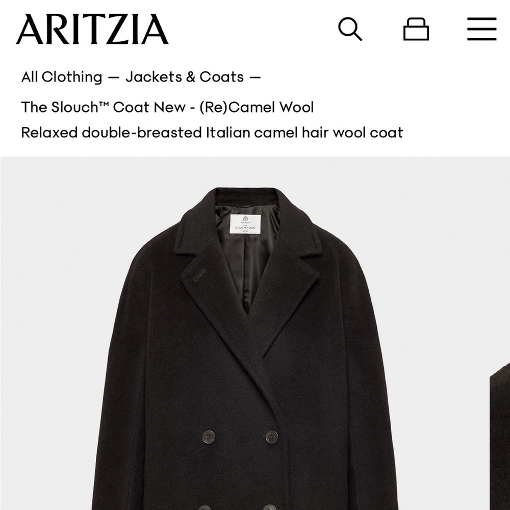 Babaton
The Slouch™ Coat New - (Re)Camel Wool